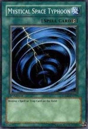 Mystical Space Typhoon (SDDE-EN019) - Structure Deck: The Dark Emperor 1st Edition