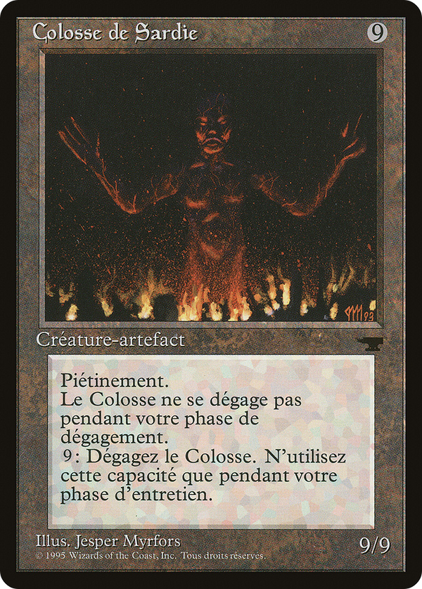Colossus of Sardia (French) - "Colosse de Sardie" (REN-) - Renaissance