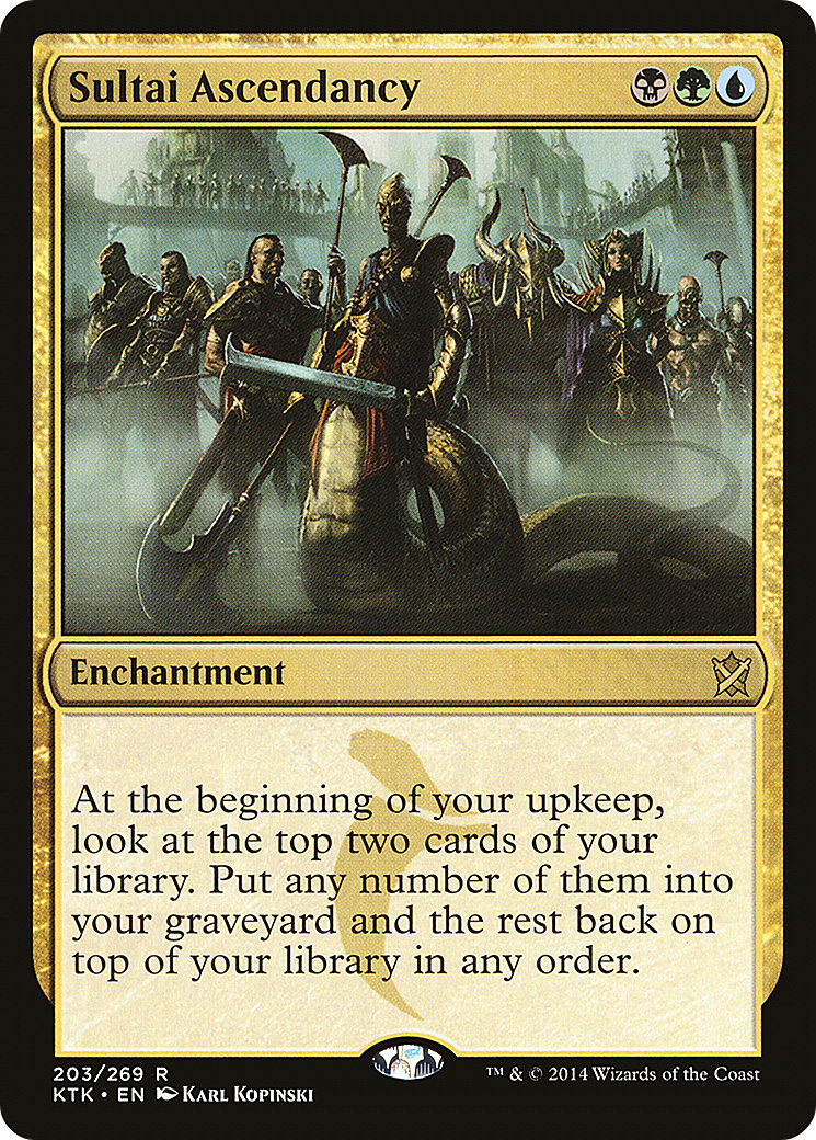 Sultai Ascendancy (KTK-203) - Khans of Tarkir Foil
