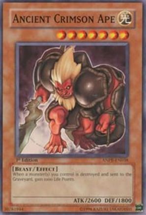 Ancient Crimson Ape (ANPR-EN038) - Ancient Prophecy Unlimited
