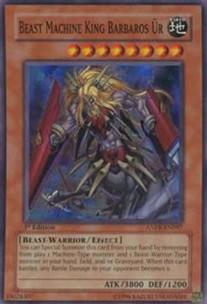 Beast Machine King Barbaros Ur (ANPR-EN097) - Ancient Prophecy 1st Edition