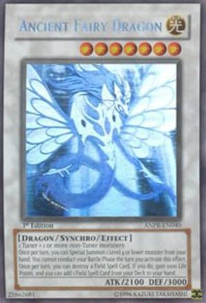 Ancient Fairy Dragon (Ghost Rare) (ANPR-EN040) - Ancient Prophecy 1st Edition