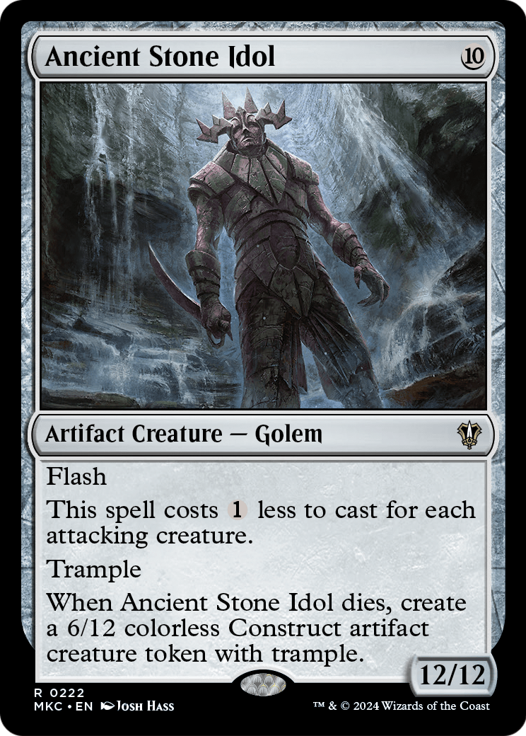 Ancient Stone Idol (MKC-222) - Murders at Karlov Manor Commander