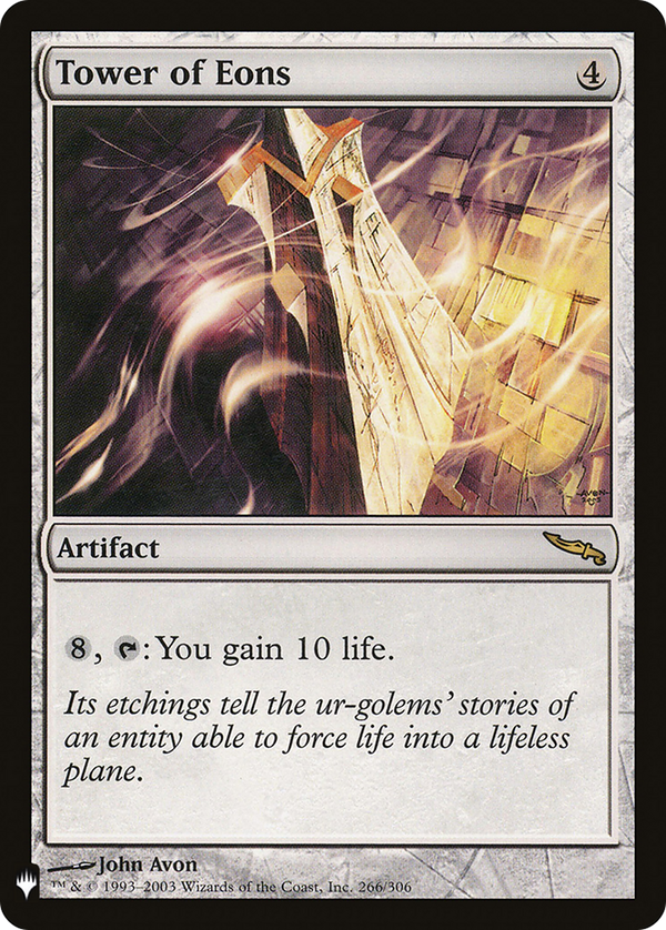 Tower of Eons (LIST-266/306) - The List