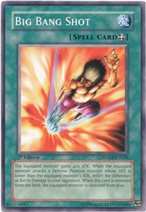 Big Bang Shot (SDWS-EN026) - Structure Deck: Warriors' Strike 1st Edition