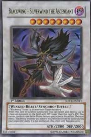 Blackwing - Silverwind the Ascendant (SOVR-EN041) - Stardust Overdrive 1st Edition