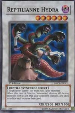 Reptilianne Hydra (SOVR-EN042) - Stardust Overdrive 1st Edition