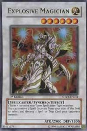 Explosive Magician (SOVR-EN044) - Stardust Overdrive 1st Edition