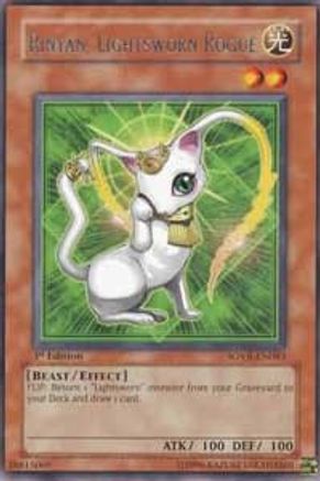 Rinyan, Lightsworn Rogue (SOVR-EN083) - Stardust Overdrive 1st Edition
