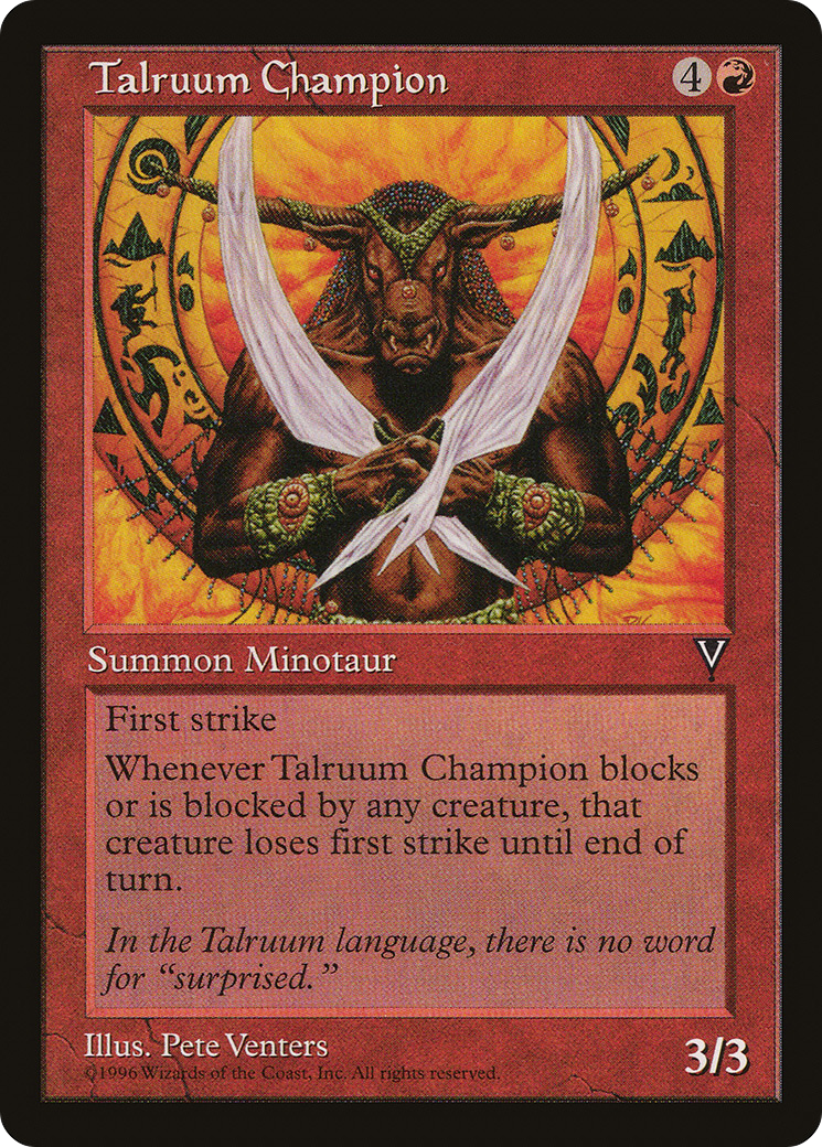 Talruum Champion (VIS-) - Visions