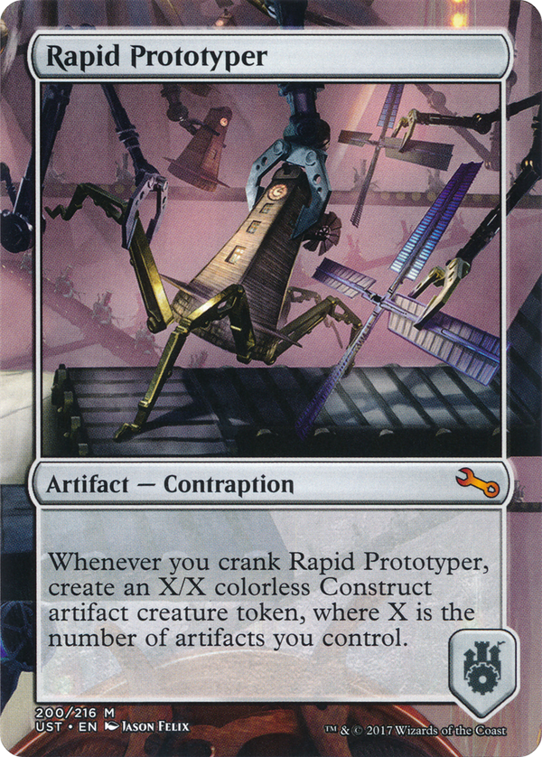 Rapid Prototyper (UST-200) - Unstable (Borderless) Foil