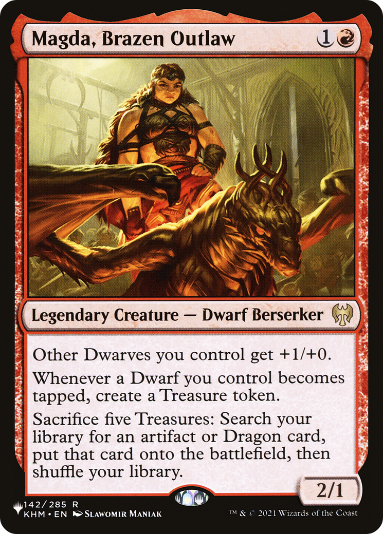 Magda, Brazen Outlaw (LIST-142/285) - The List Reprints