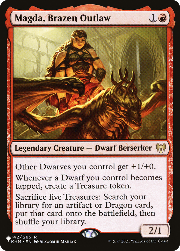 Magda, Brazen Outlaw (LIST-142/285) - The List Reprints