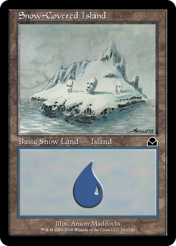 Snow-Covered Island (ME2-242) - Masters Edition II