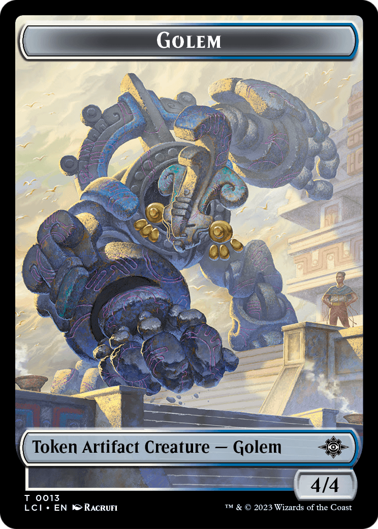 Golem (TLCI-013) - The Lost Caverns of Ixalan Tokens