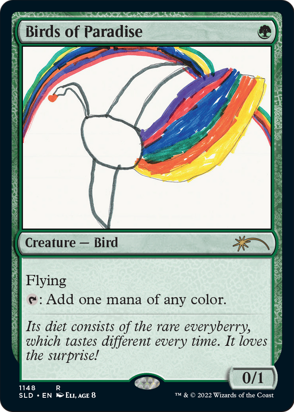 Birds of Paradise (1148) (SLD-1148) - Secret Lair Drop