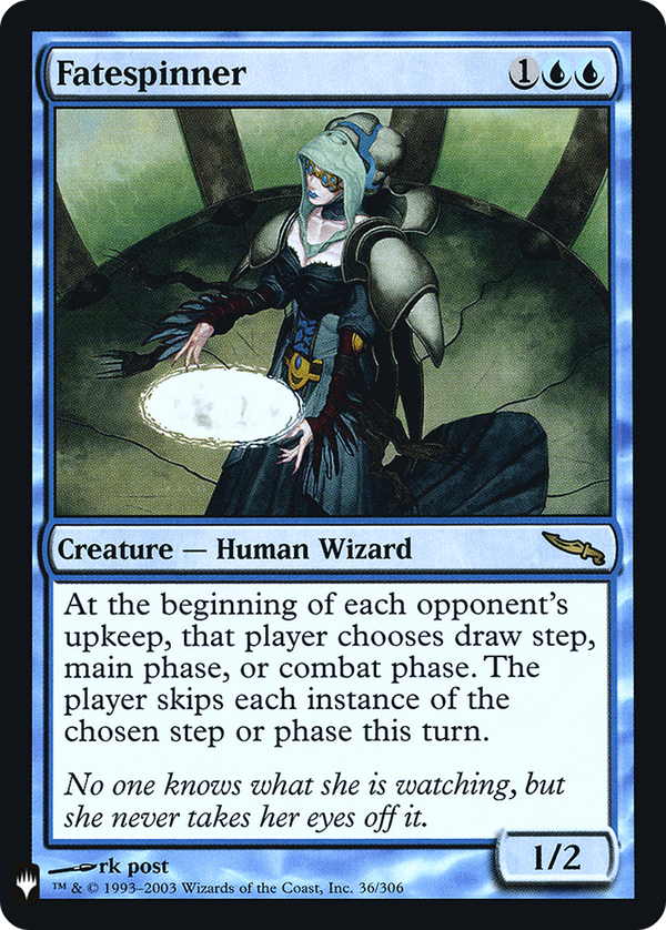Fatespinner (LIST-036) - The List Foil