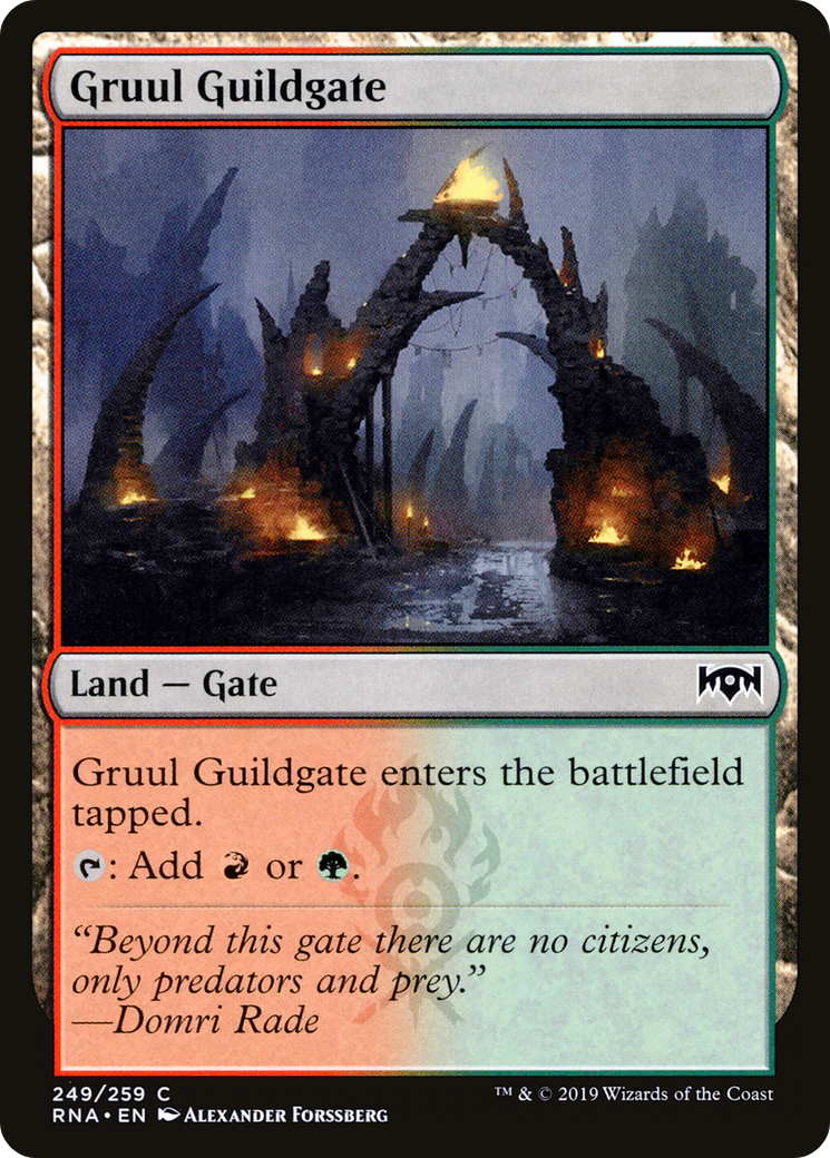Gruul Guildgate (249) (RNA-249) - Ravnica Allegiance Foil