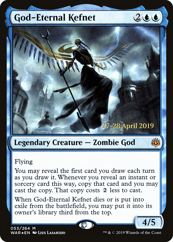 God-Eternal Kefnet (PRE-053) - War of the Spark Promos Foil