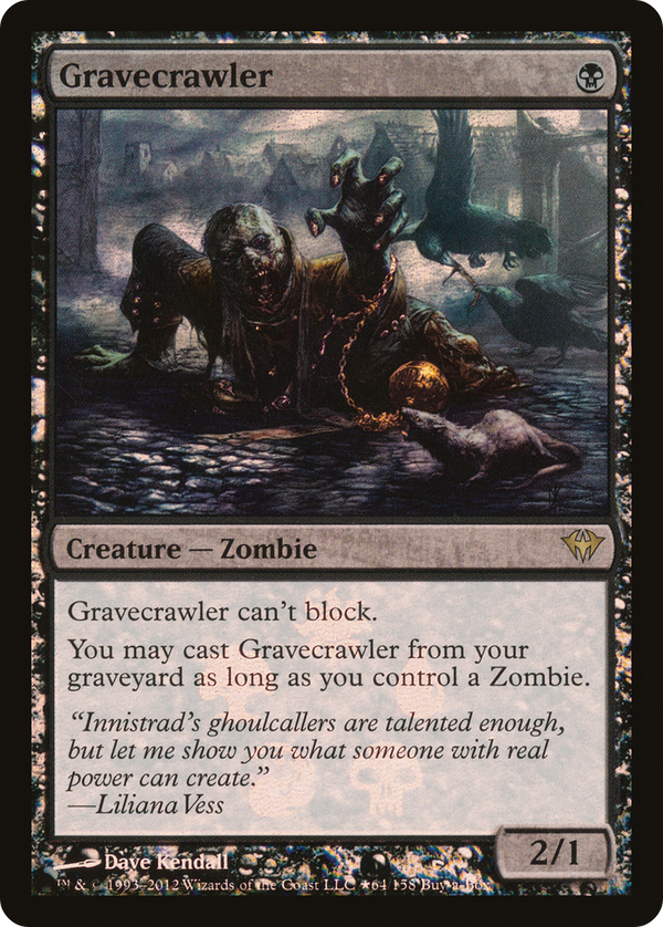 Gravecrawler (BABP-064) - Dark Ascension Promos Foil