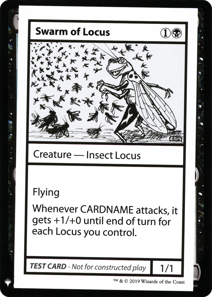 Swarm of Locus (CMB1-) - Mystery Booster Playtest Cards 2019
