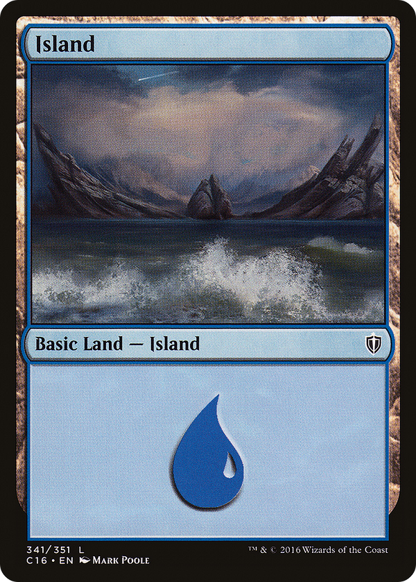 Island (341) (C16-341) - Commander 2016