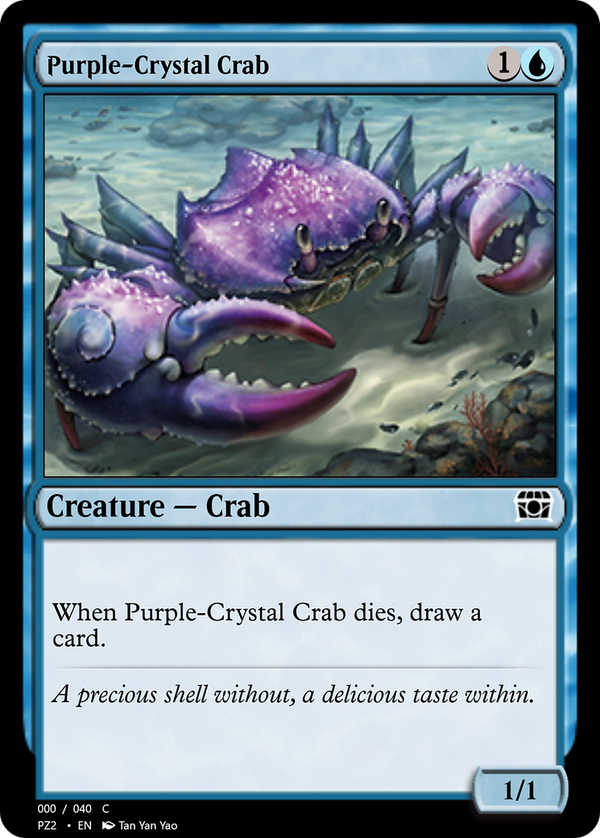 Purple-Crystal Crab (PZ2-70813) - Treasure Chest