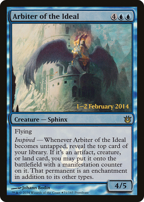 Arbiter of the Ideal (PRE-031) - Born of the Gods Promos Foil