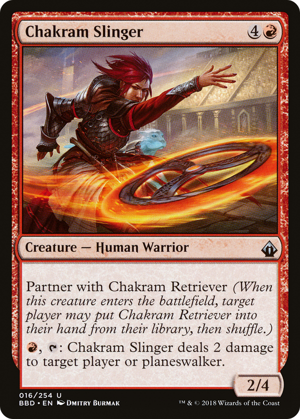 Chakram Slinger (BBD-016) - Battlebond Foil
