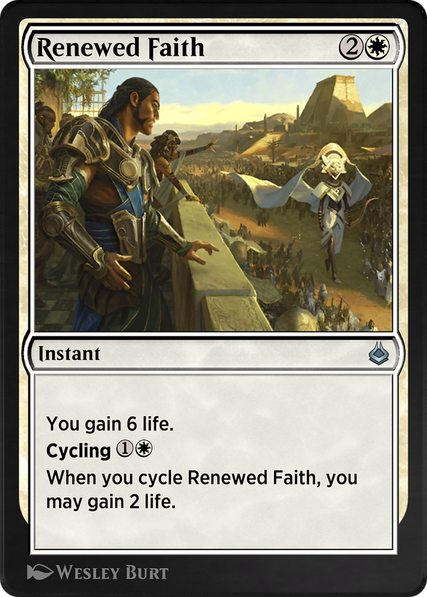 Renewed Faith (AKR-032) - Amonkhet Remastered
