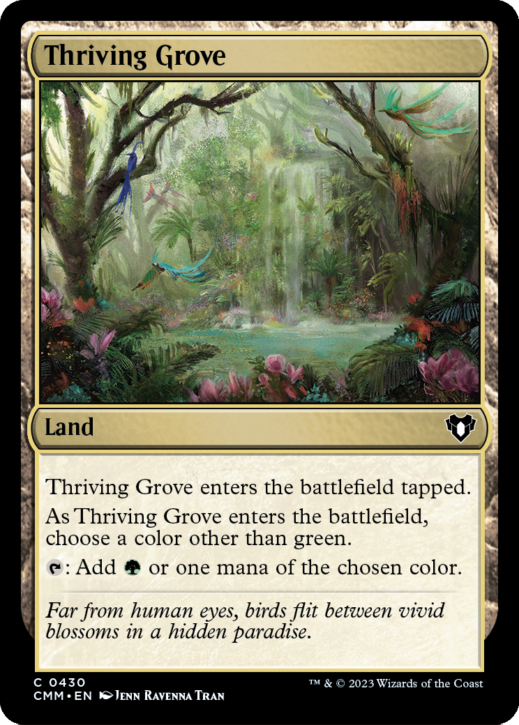 Thriving Grove (CMM-430) - Commander Masters