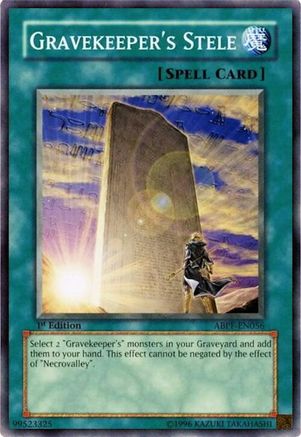 Gravekeeper's Stele (ABPF-EN056) - Absolute Powerforce Unlimited