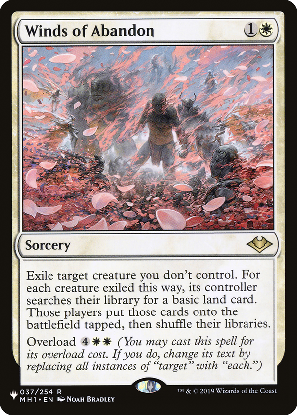 Winds of Abandon (LIST-037/254) - The List
