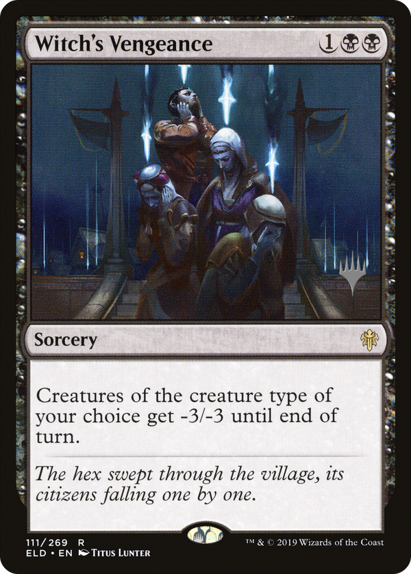 Witch's Vengeance (PPELD-111) - Throne of Eldraine Promos Foil