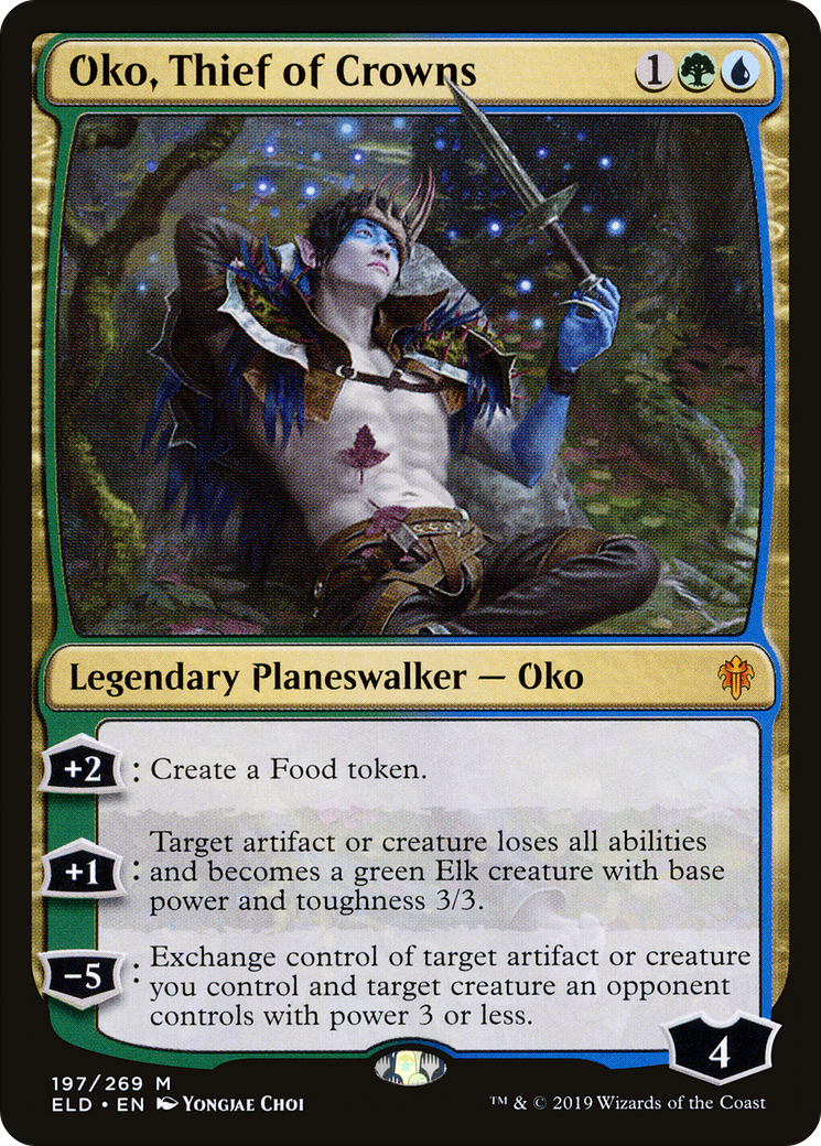 Oko, Thief of Crowns (ELD-197) - Throne of Eldraine Foil