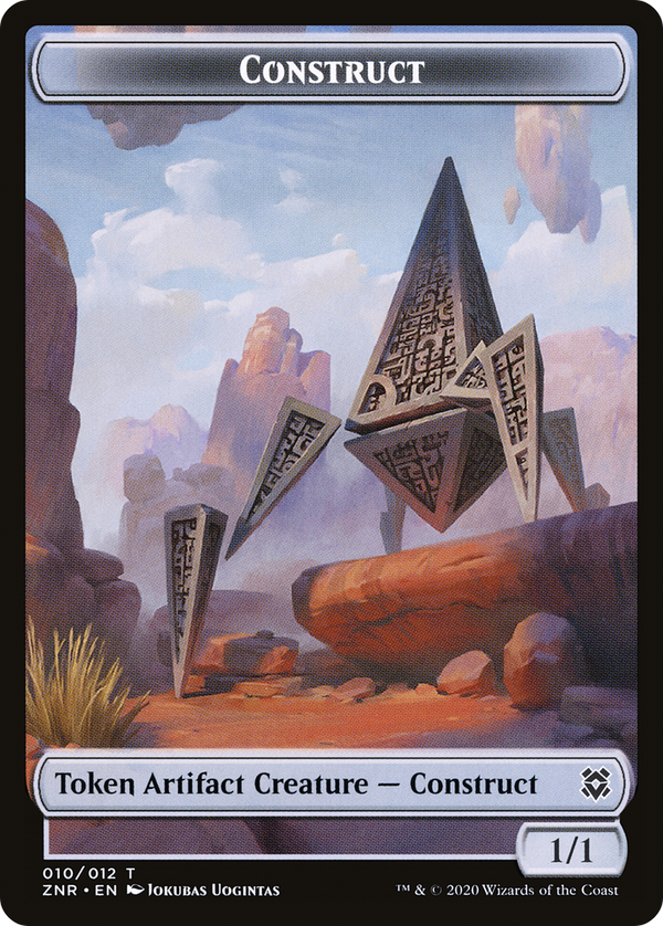 Construct (TZNR-010) - Zendikar Rising Tokens Foil