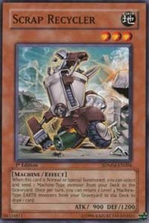 Scrap Recycler (SDMM-EN004) - Structure Deck: Machina Mayhem Unlimited