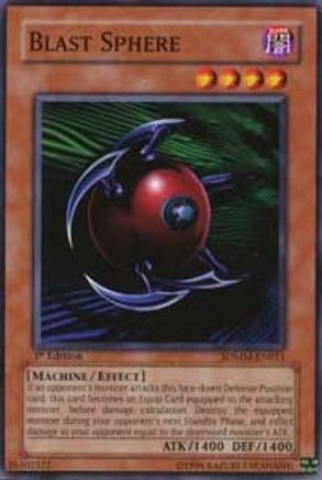 Blast Sphere (SDMM-EN011) - Structure Deck: Machina Mayhem 1st Edition