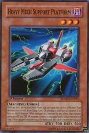 Heavy Mech Support Platform (SDMM-EN012) - Structure Deck: Machina Mayhem 1st Edition
