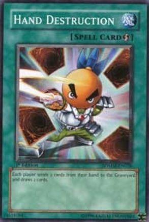 Hand Destruction (SDMM-EN028) - Structure Deck: Machina Mayhem Unlimited