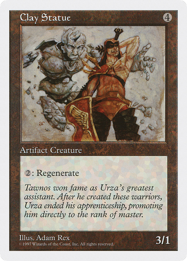 Clay Statue (5ED-) - Fifth Edition