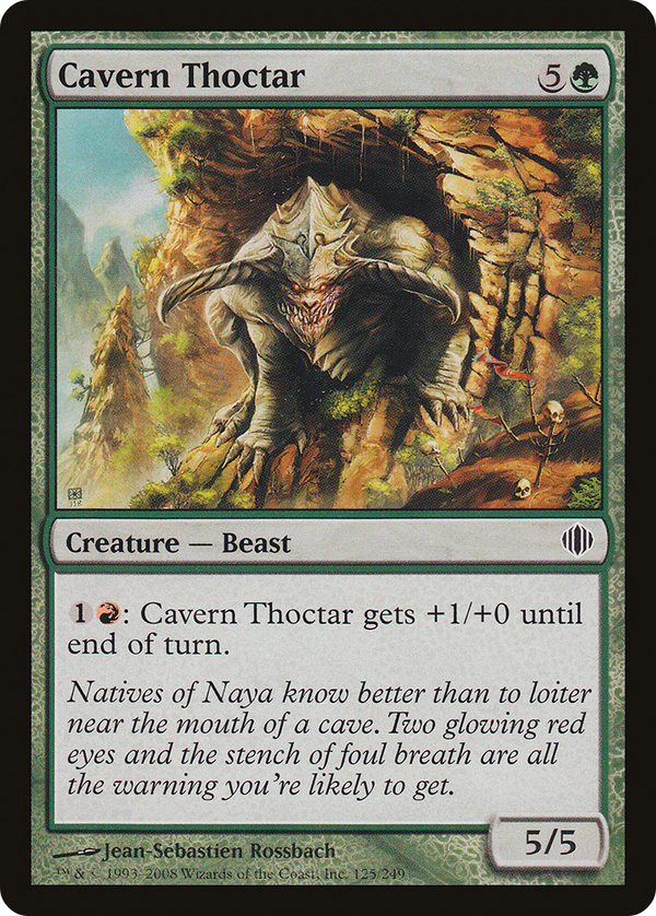 Cavern Thoctar (ALA-125) - Shards of Alara Foil