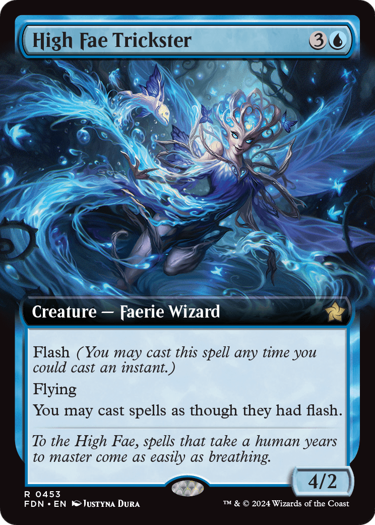 High Fae Trickster (Extended Art) (FDN-453) - Foundations: (Extended Art)