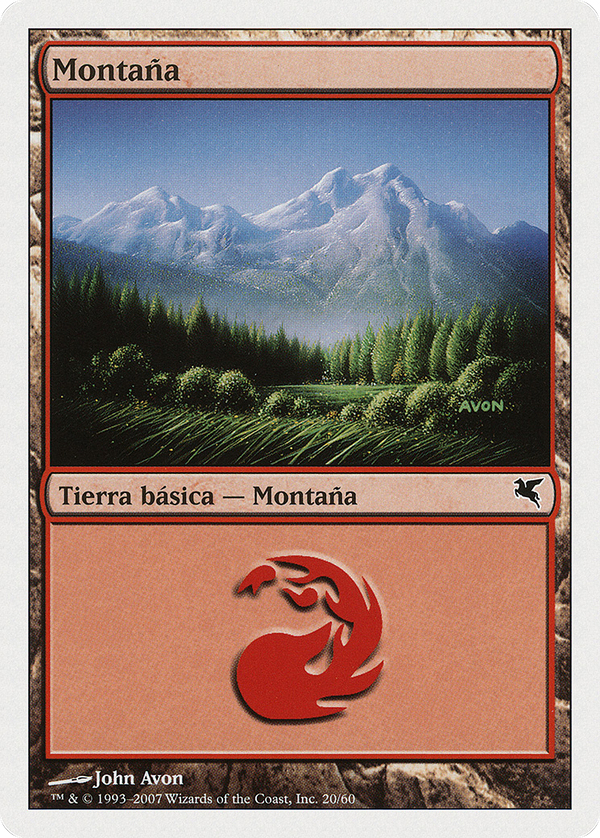 Mountain (Italian) - "Montagna" (I20) (PSAL-I20) - Salvat 2005