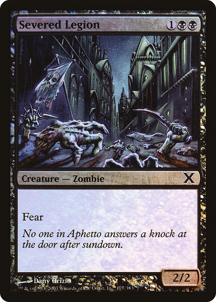 Severed Legion (10E-177★) - Tenth Edition Foil