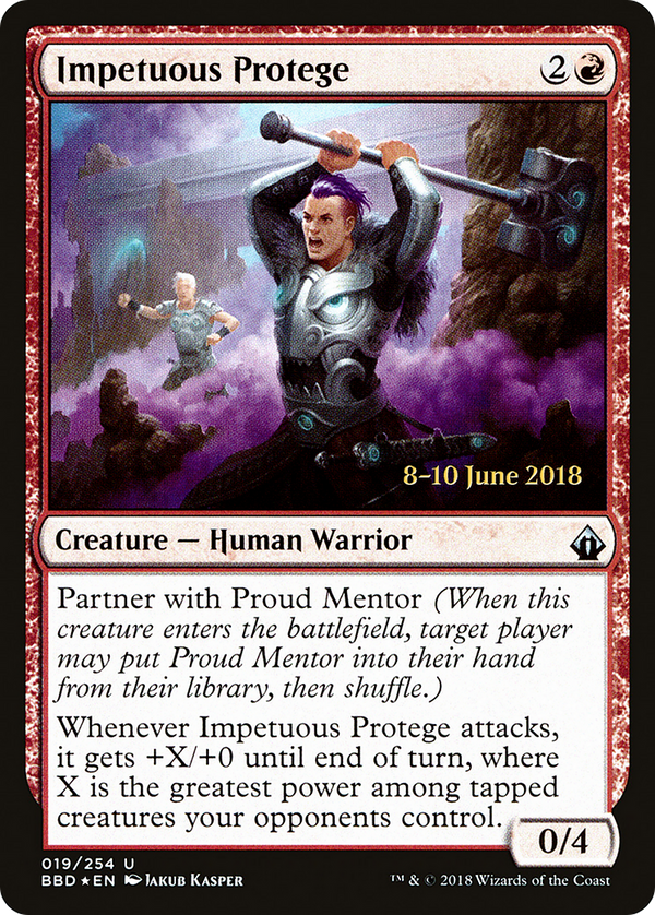 Impetuous Protege (LARP-019) - Battlebond Promos Foil
