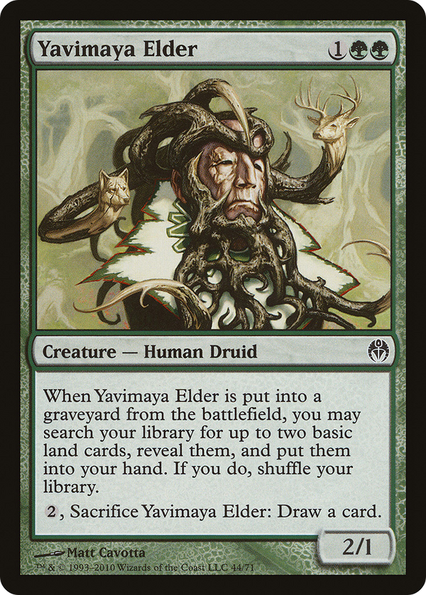 Yavimaya Elder (DDE-044) - Duel Decks: Phyrexia vs. the Coalition