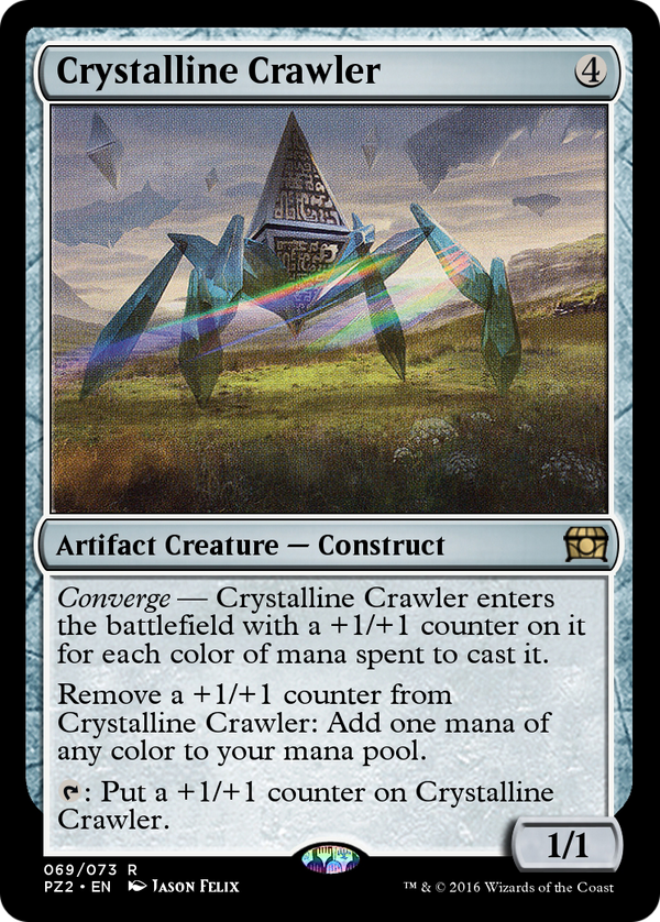 Crystalline Crawler (PZ2-069) - Treasure Chest Foil