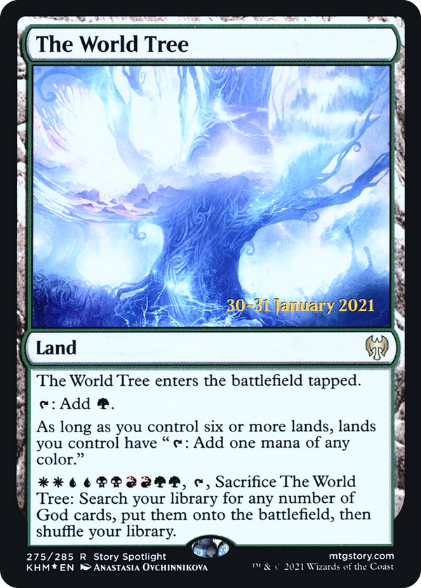 The World Tree (PRE-275) - Kaldheim Promos Foil