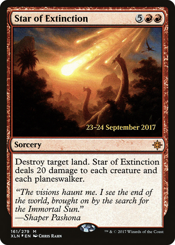 Star of Extinction (PRE-161) - Ixalan Promos Foil